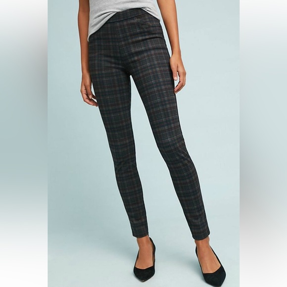FINAL DAY! Anthropologie Sanctuary Grease Plaid Leggings Pants - Picture 3 of 10